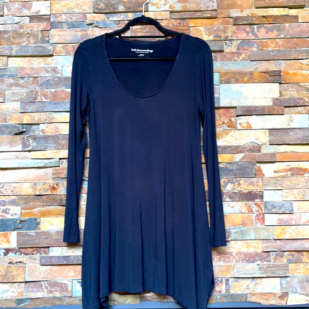 Soft Surroundings black tunic top size  XS